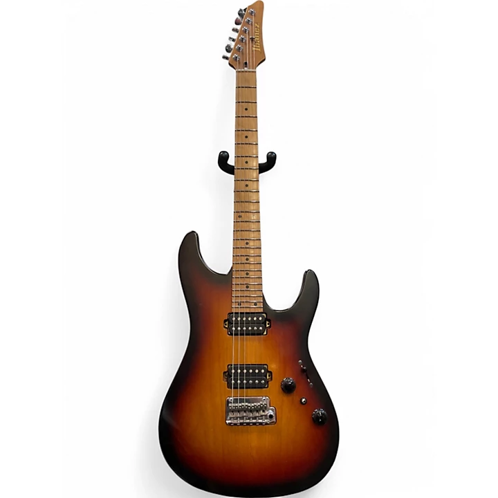 Used Ibanez AZ2402 Prestige Tri Fade Burst Solid Body Electric Guitar
