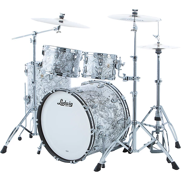 Ludwig Classic Maple 4 Piece Studio Shell Pack With 22\