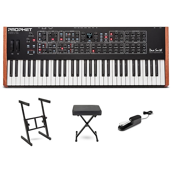 Prophet Rev2 Synthesizer 8 Voice Essentials Bundle