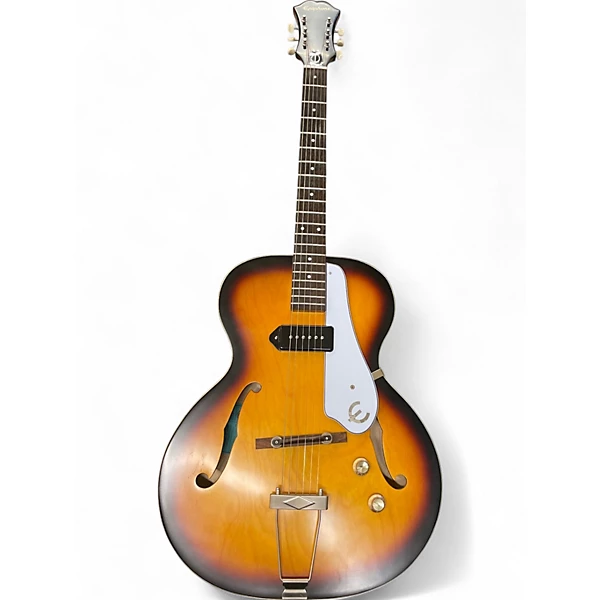 Epiphone Used Epiphone Century Archtop E422T 2 Color Sunburst Hollow Body Electric Guitar.gc