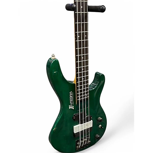 Aria Used Aria INTEGRA Green Electric Bass Guitar.gc