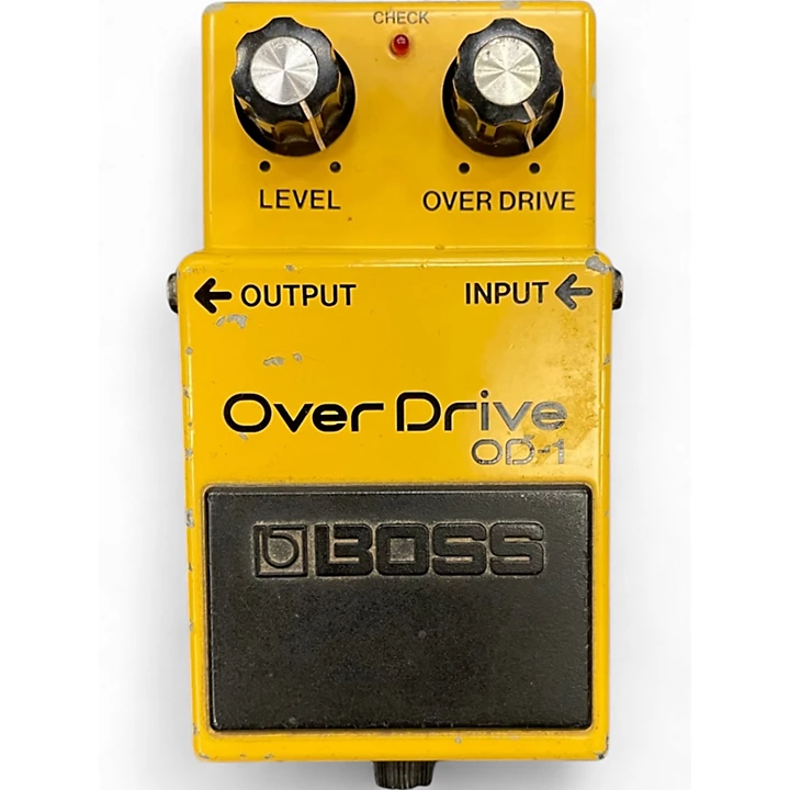 Vintage 1970s BOSS OD1 Overdrive Effect Pedal