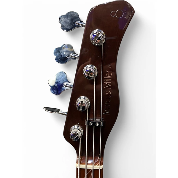 Used Sire MARCUS MILLER D5 Butterscotch Electric Bass Guitar