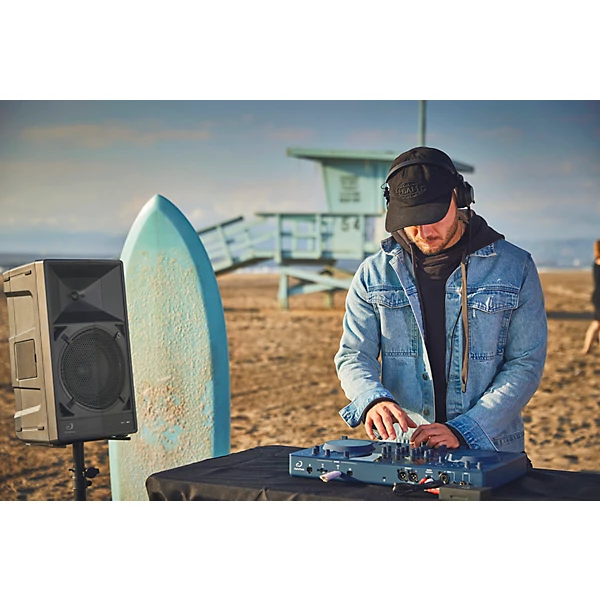 OMNIS DUO Wireless Portable all in one DJ system Blue