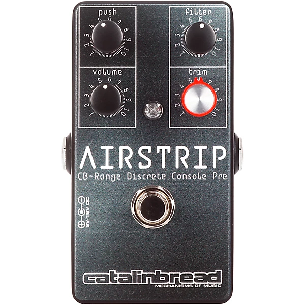 Catalinbread Airstrip Console Pre Pedal Black