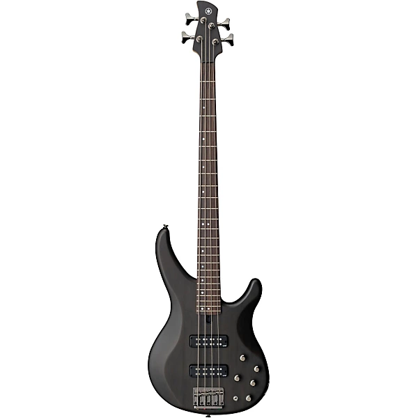 Yamaha TRBX504 4 String Premium Electric Bass Transparent Black Rosewood Fretboard