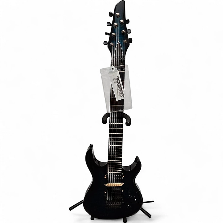 Used Carvin DC747 Trans Blue Solid Body Electric Guitar