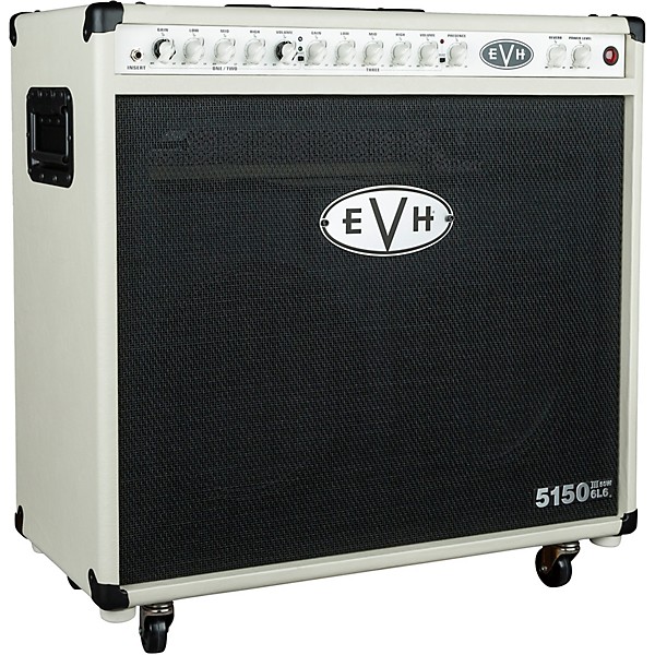 EVH 5150III 50W 2x12 6L6 Tube Guitar Combo Amp Level 1 Ivory K76897004002000.gc