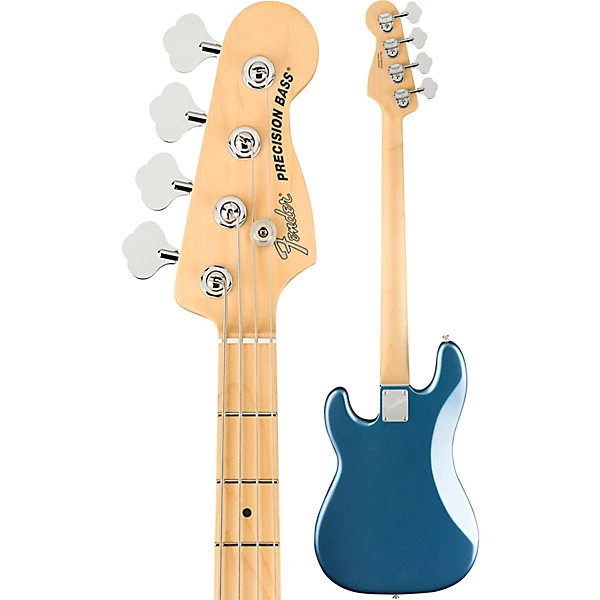 Fender American Performer Precision Bass Maple Fingerboard Satin Lake Placid Blue