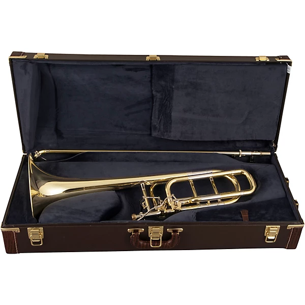 50B3O Stradivarius Series Professional Open Wrap Double Rotor Bass Trombone Lacquer Yellow Brass Bell