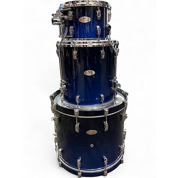 Used Pearl 3 Piece Reference Series Ultra Blue Fade Drum Kit