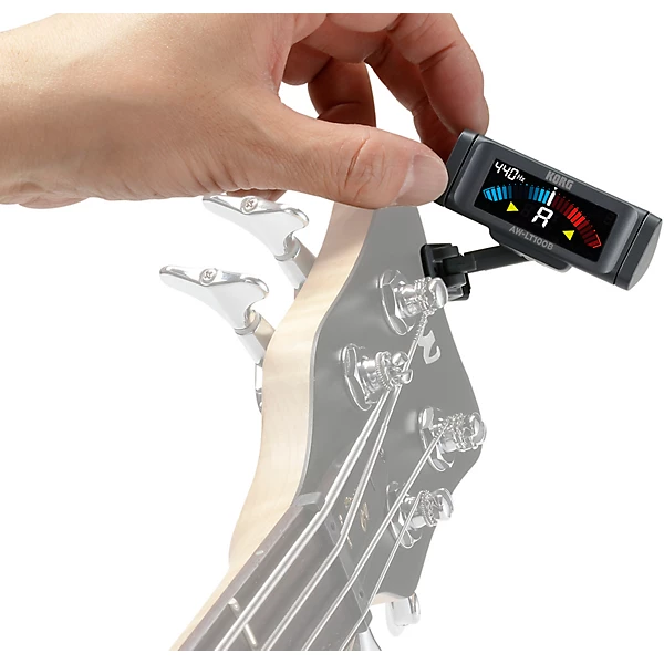 AW LT100B Clip On Bass Tuner Black