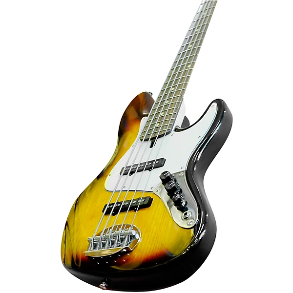 Lakland Skyline 55 60 Rosewood Fretboard 5 String Electric Bass Guitar 3 Color Sunburst
