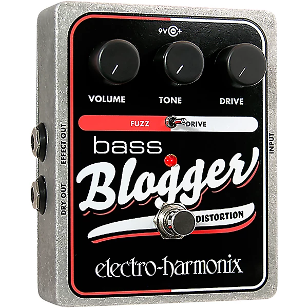 Electro Harmonix XO Bass Blogger Distortion Effects Pedal Level 1 528001004000000.gc
