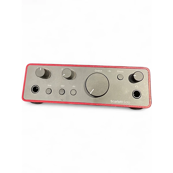 Focusrite Used Focusrite SCARLETT SOLO GEN 4 Audio Interface