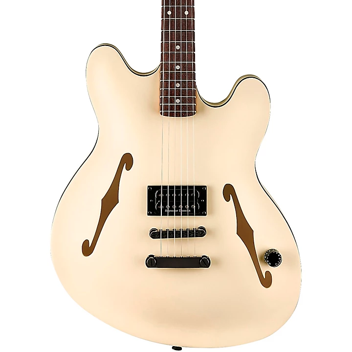 Tom DeLonge Starcaster Electric Guitar Satin Olympic White