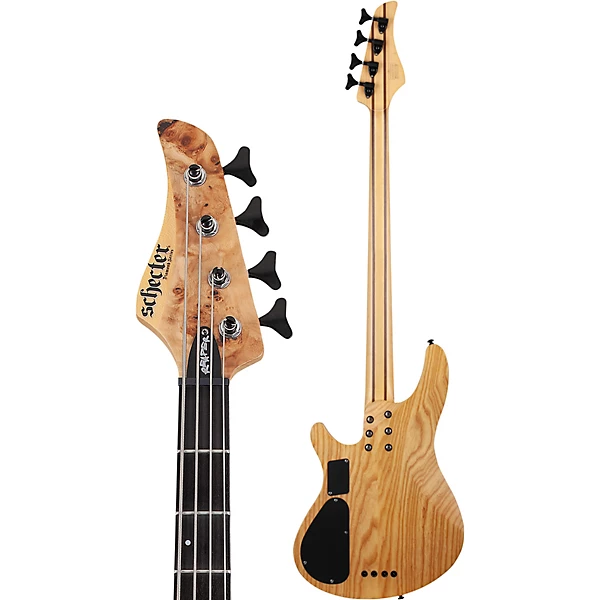 Schecter Guitar Research Reaper 4 Electric Bass Natural Satin