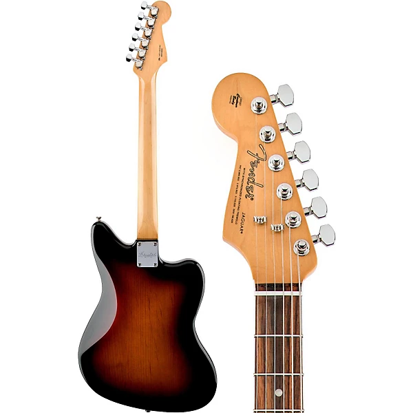 Kurt Cobain Jaguar NOS Left Handed Electric Guitar 3 Color Sunburst Rosewood Fingerboard