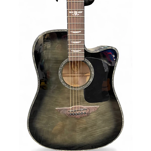 Keith Urban Used Keith Urban Limited Edition Ripcord Grey Burst Acoustic Electric Guitar.gc