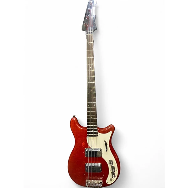 Vintage 1960s Epiphone EMBASSY DEULUXE Cherry Electric Bass Guitar