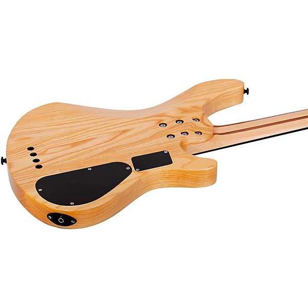 Schecter Guitar Research Reaper 4 Left Handed Electric Bass Natural Satin