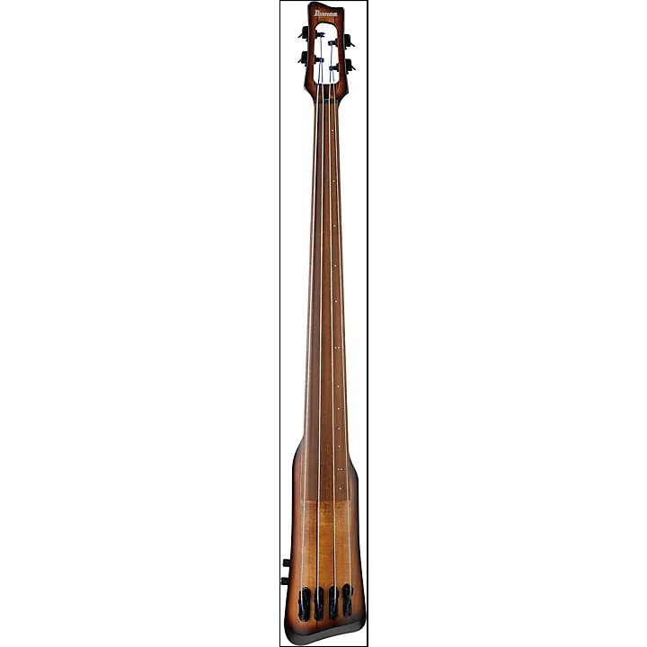 Ibanez Bass Workshop UB804 4 String Electric Upright Bass Mahogany Oil Burst
