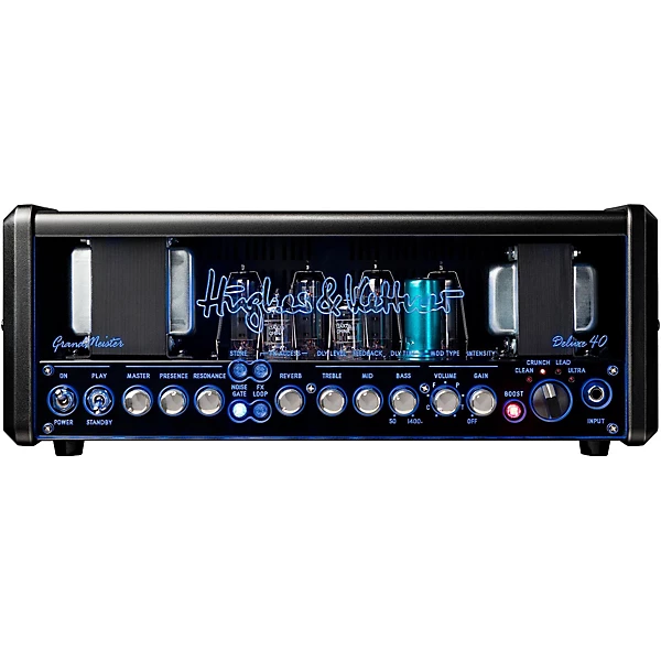 Hughes Kettner GM40DH GrandMeister Deluxe 40 40W Guitar Amplifier Head Level 1 J49370004000000.gc