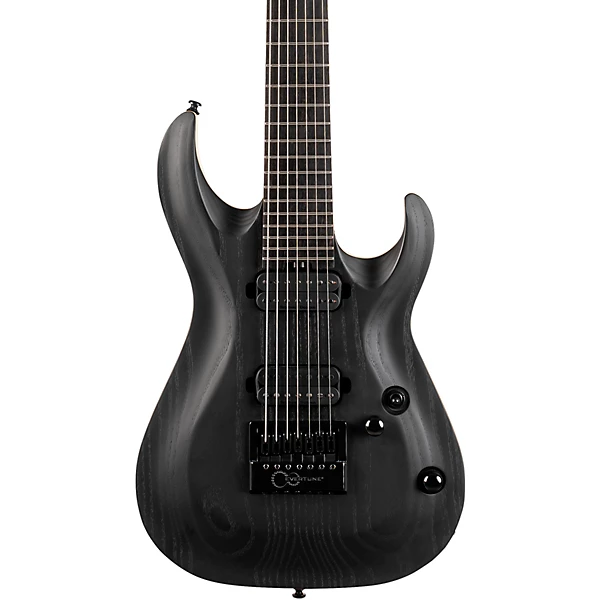 Cort KX707 EverTune 7 String Electric Guitar Satin Black