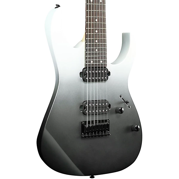Ibanez RG Series RG7421 7 String Electric Guitar Pearl Black Fade Metallic