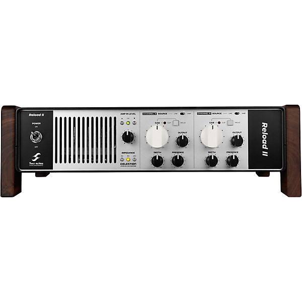 Two Notes AUDIO ENGINEERING Reload II Multi Impedance Reactive Load Box and Active Attenuator