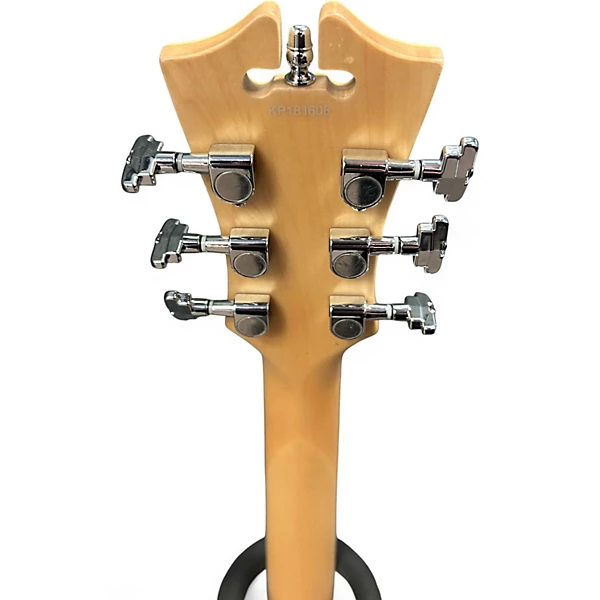 DAngelico Used DAngelico Premier Series Bedford Electric Guitar with Stopb Black Solid Body Electric Guitar.gc