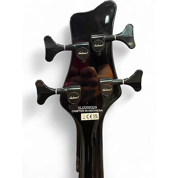 Jackson Used Jackson X Series Spectra Bass SBX IV Black Electric Bass Guitar.gc