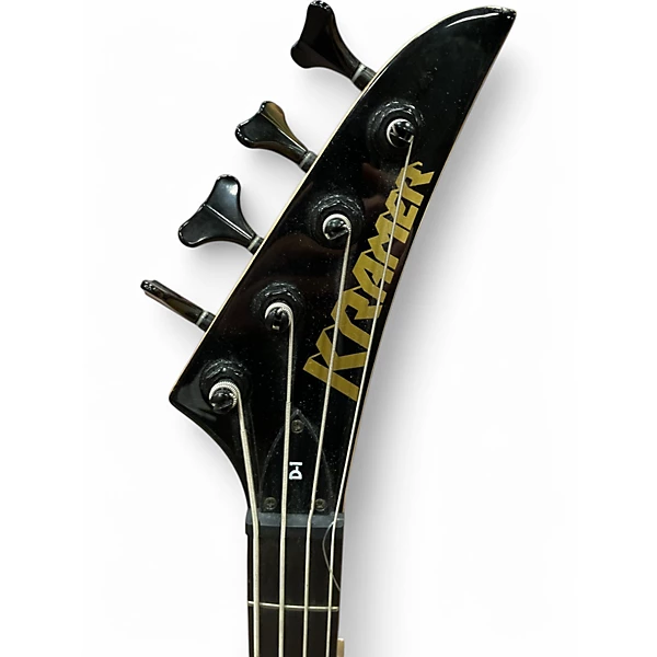 Used Kramer D 1 Disciple Thundercracker Metallic Purple Electric Bass Guitar