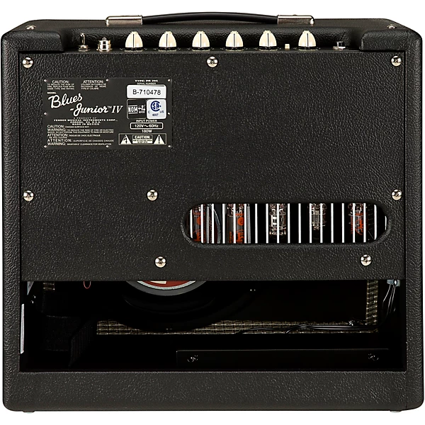 Fender Blues Junior IV 15W 1x12 Tube Guitar Combo Amplifier Black