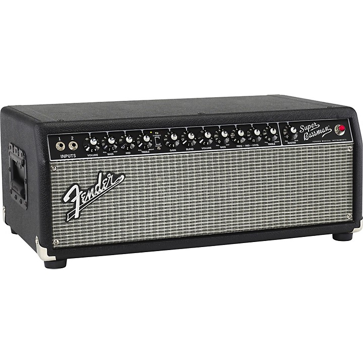 Super Bassman Pro 300W Tube Bass Amp Head Black
