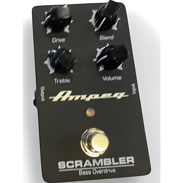 Used Ampeg SCRAMBLER Bass Effect Pedal