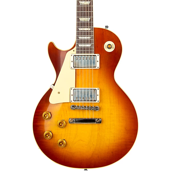 1958 Les Paul Standard Reissue VOS Left Handed Electric Guitar Iced Tea Burst
