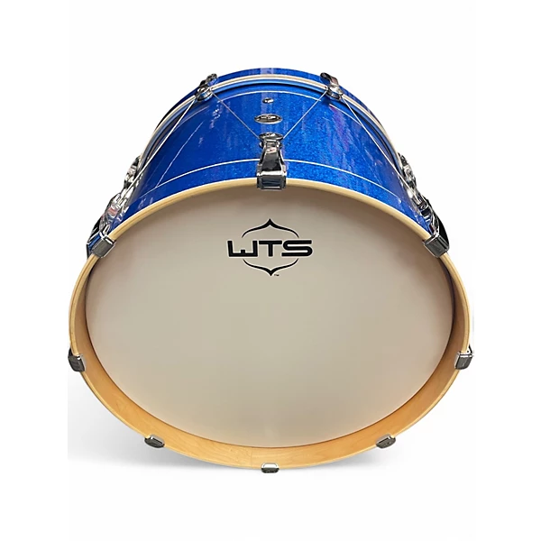 Weltch Tuning Systems Used Weltch Tuning Systems 3 Piece EPIPHANY BLUE SPARKLE Drum Kit.gc