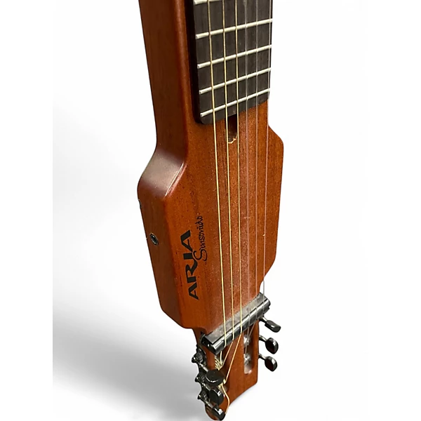 Used Aria AS 100C Mahogany Classical Acoustic Electric Guitar