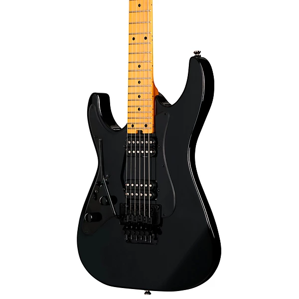 Volante HHFR Left Handed Electric Guitar Intruder Black
