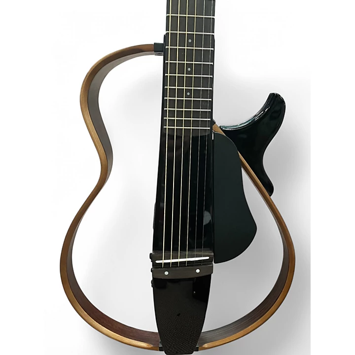 Yamaha Used Yamaha SLG200S Black Acoustic Electric Guitar