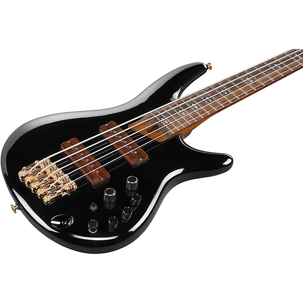Ibanez Prestige SR3505 5 String Electric Bass Guitar Black
