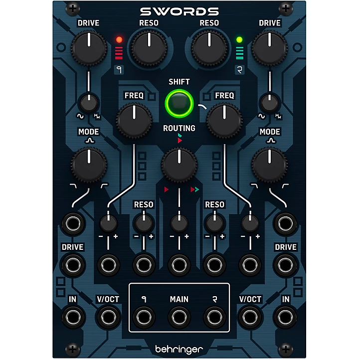 Swords Dual Analog Multi Mode Filter