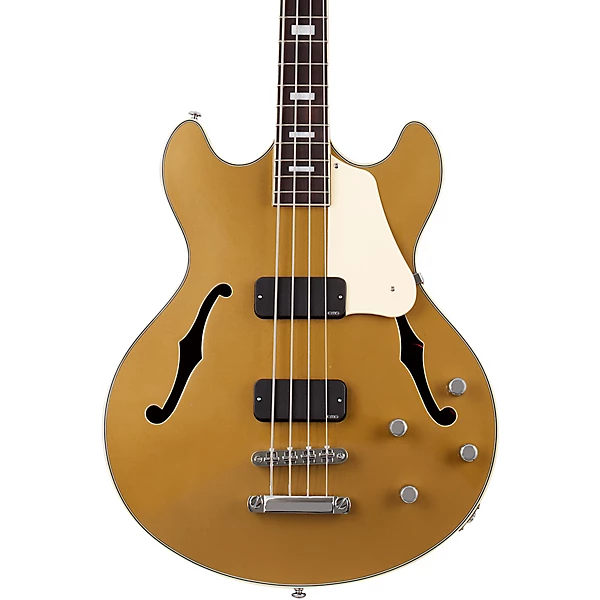 Schecter Guitar Research Corsair 4 String Electric Bass Gold