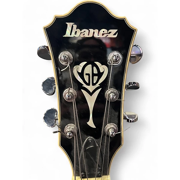 Ibanez Used Ibanez GB10EM Natural Hollow Body Electric Guitar.gc