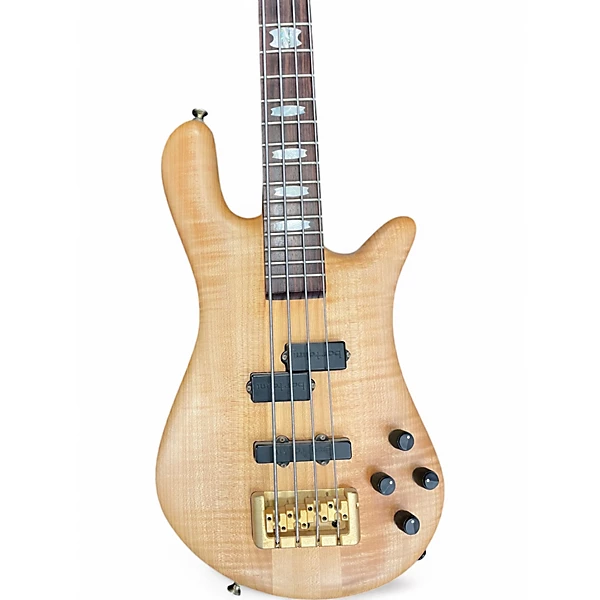 Used Spector Euro4 LT Natural Electric Bass Guitar