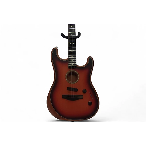 Used Fender American Acoustasonic Stratocaster 2 Color Sunburst Acoustic Electric Guitar