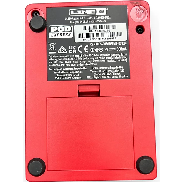 Used Line 6 Pod Express Effect Processor