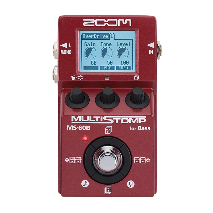 Zoom MS 60B Multi Stomp Bass Pedal