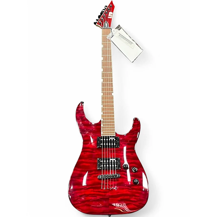 ESP Used ESP LTD MH200 Red Solid Body Electric Guitar